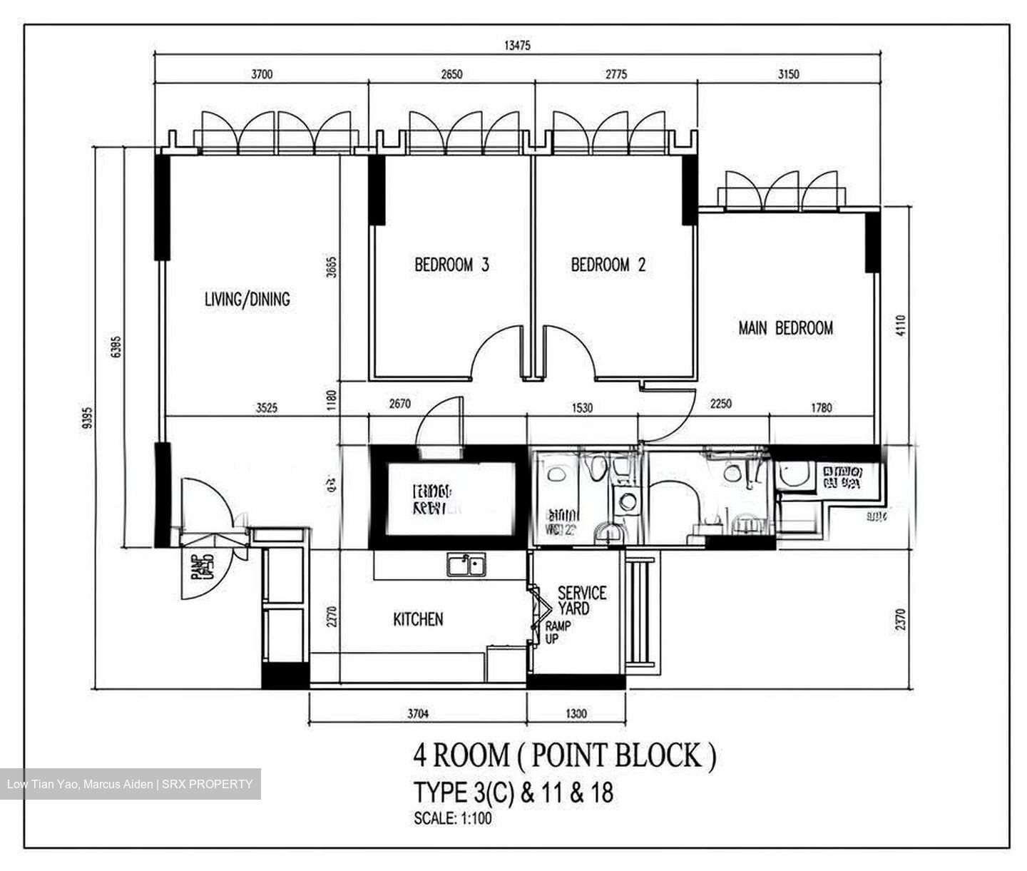 Blk 471B Hougang Parkview (Hougang), HDB 4 Rooms #618872491